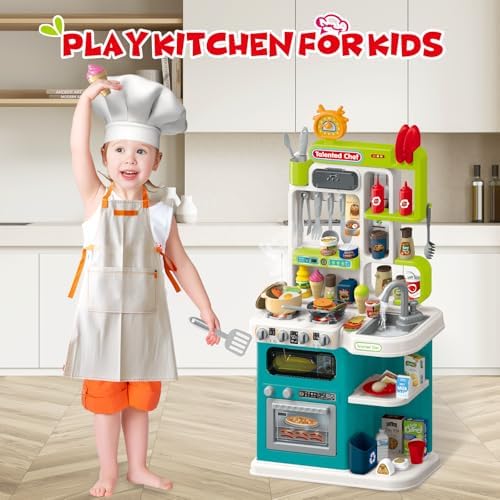 95Pcs Kids Pretend Home Chef Kitchen Set