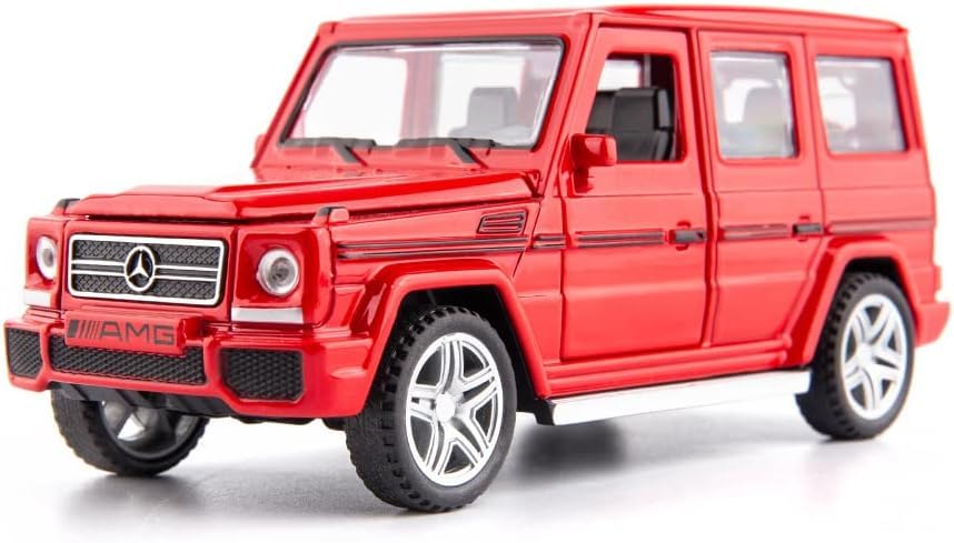 1:32 Diecast AMG G65 With Acrylic Display Box - Red
