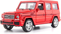 1:32 Diecast AMG G65 With Acrylic Display Box - Red