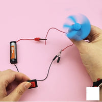 DIY Electric Circuit With Motor & Fan Experiment Kit