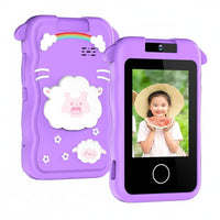 Kids Sheep Rotatable Lens Digital Touch Phone