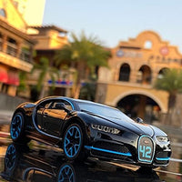 1:32 Diecast Bugatti Chiron With Acrylic Display Box - Black