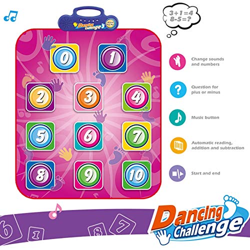 Dancing Challenge Number Mat