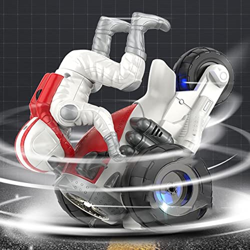 360 Spinning Stunt Motorcycle with Lights & Sound