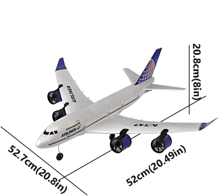 2.4GHz RC Thermocol A-747 Airplane Model