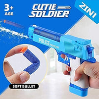 2in1 Manual Police Soft Bullet & Water Emission Gun