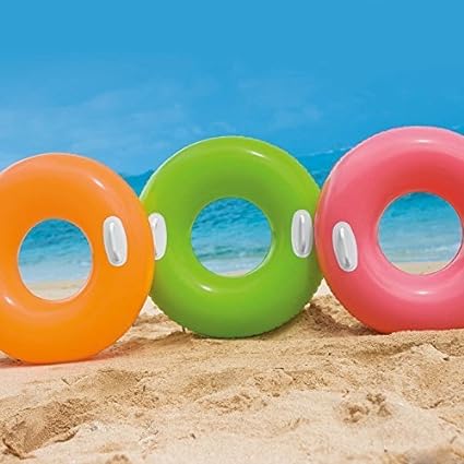 INTEX 30in Hi-Gloss Tube Swim Water Ring