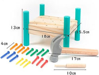 Wooden Hammer Pounding Toy