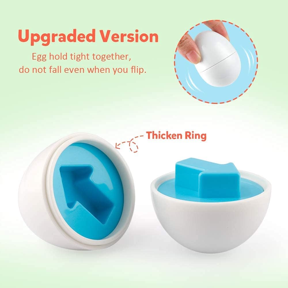 12Pcs Match Smart Eggs-Toy