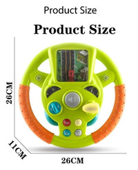 Little Driver Steering Wheel With Light, Music & Games