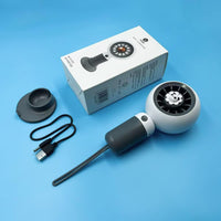 Rechargeable Cartoon Turbine Cooling Fan - Assortment