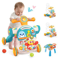 4in1 Multi-functional Baby Musical Walker - Green