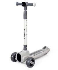 Thumbnail for 3in1 Kids Foldable Scooter With Light & Music - Grey