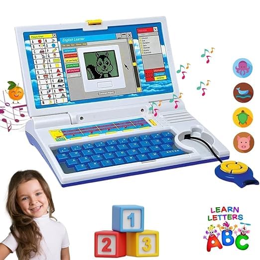 20 Functions Kids English Learner Mouse Control Laptop