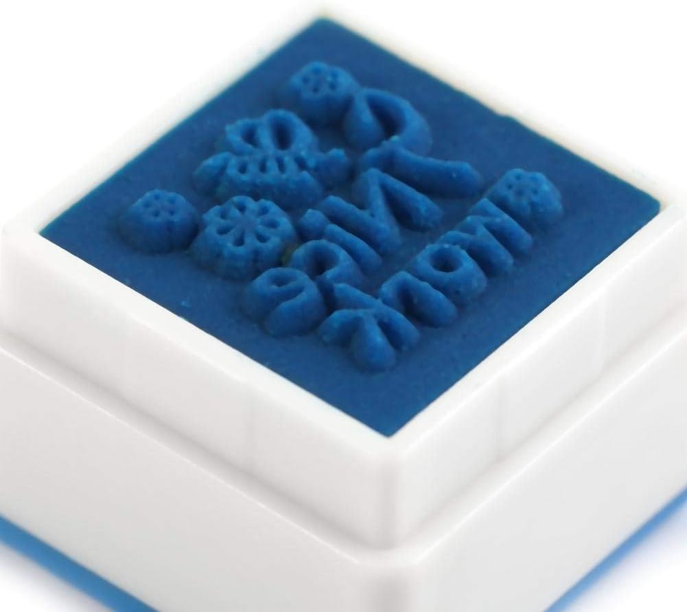 6Pcs Mini Self Inking Reward Stamp Set