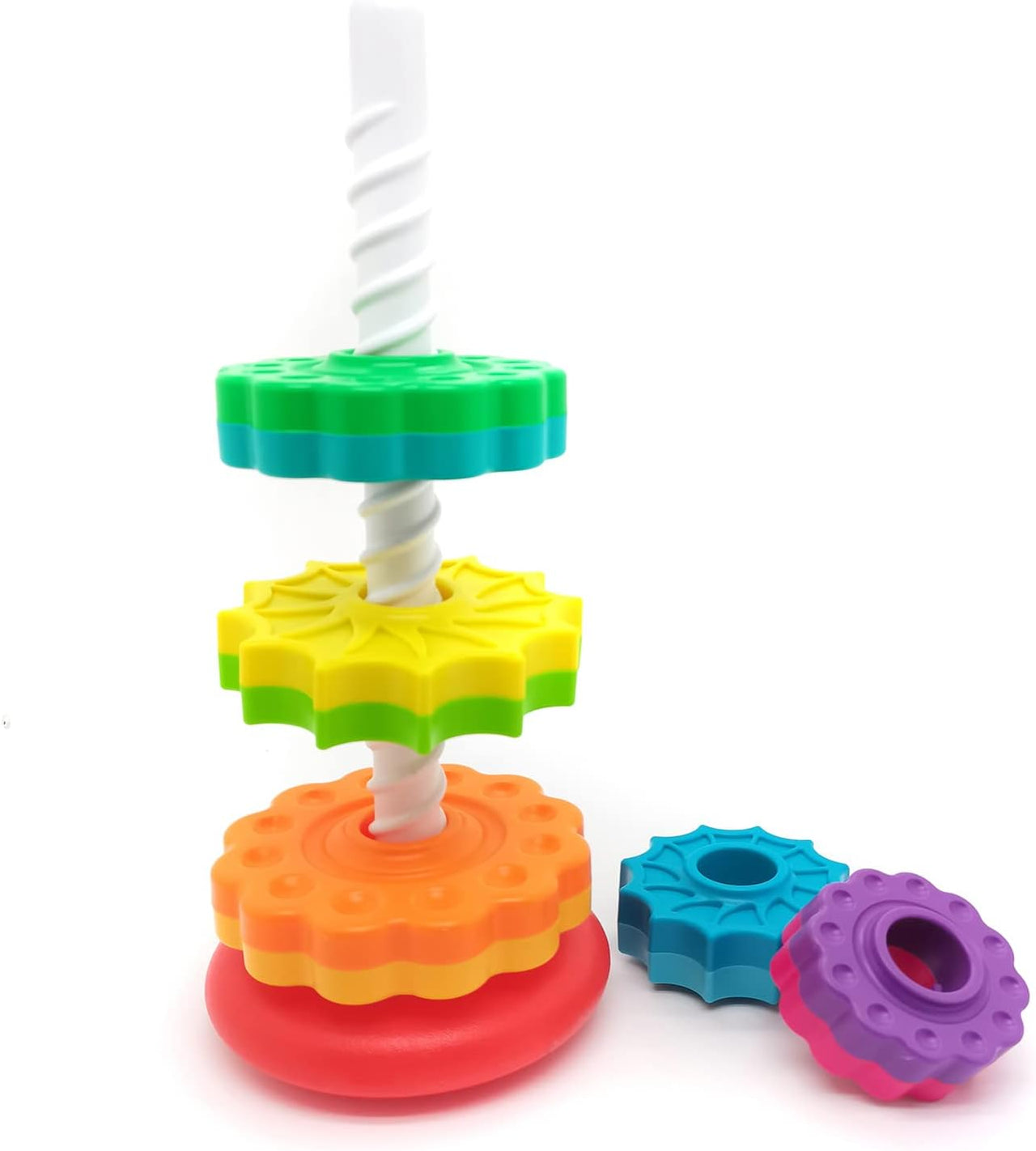 Montessori Rainbow Stacking Tower