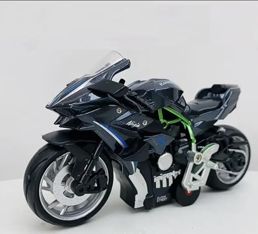 1:12 Mini Diecast Kawasaki Model Bike