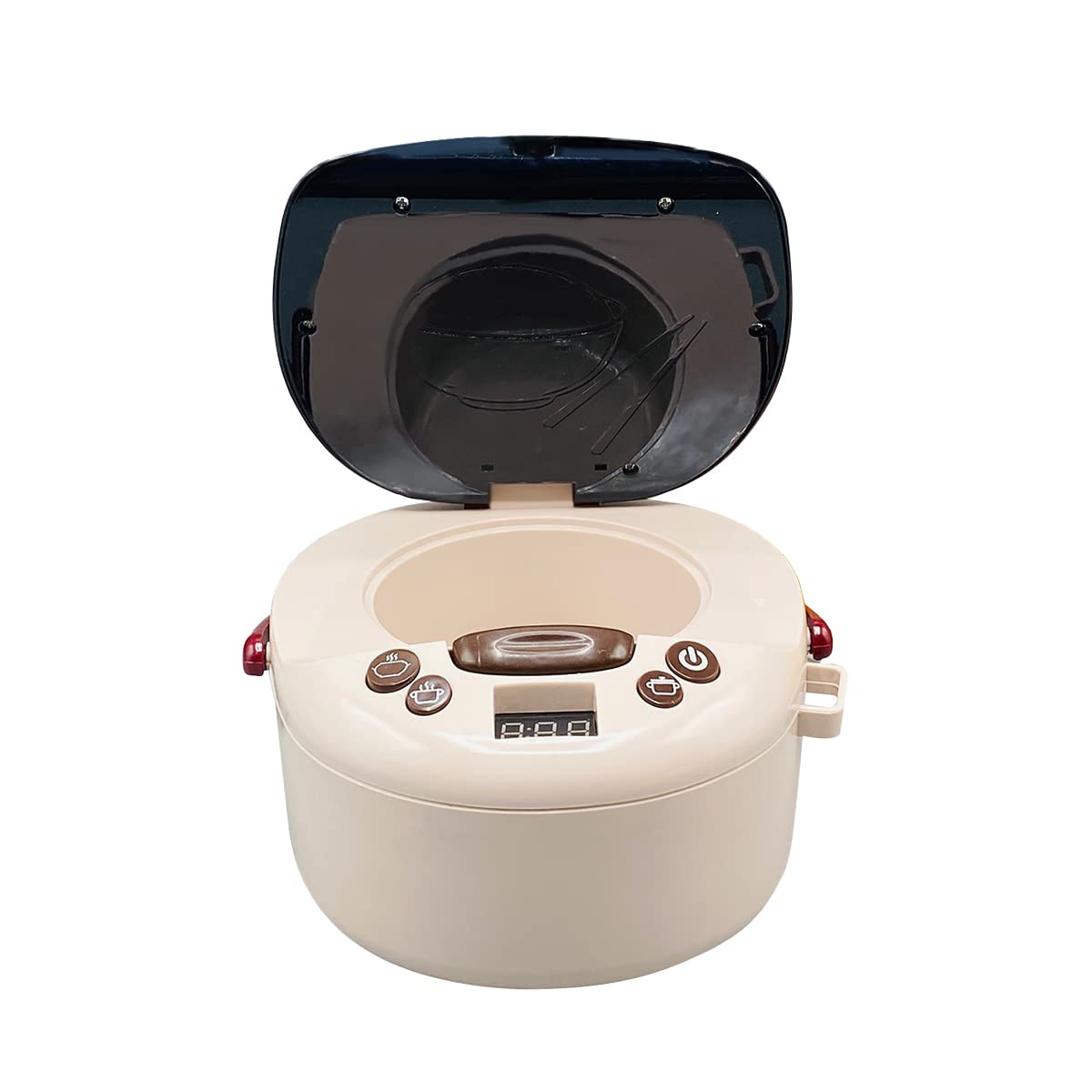 11Pcs Pretend Play Mini Rice Cooker Set With Smoke