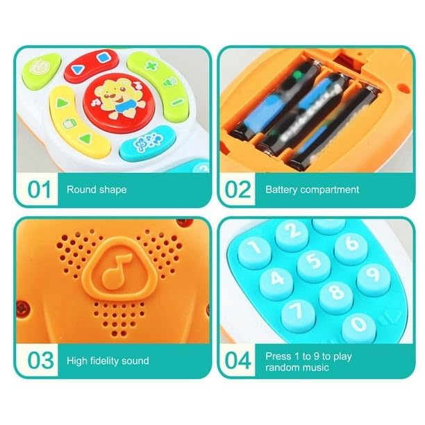 Sobebear Baby Cellular Musical Mobile Phone