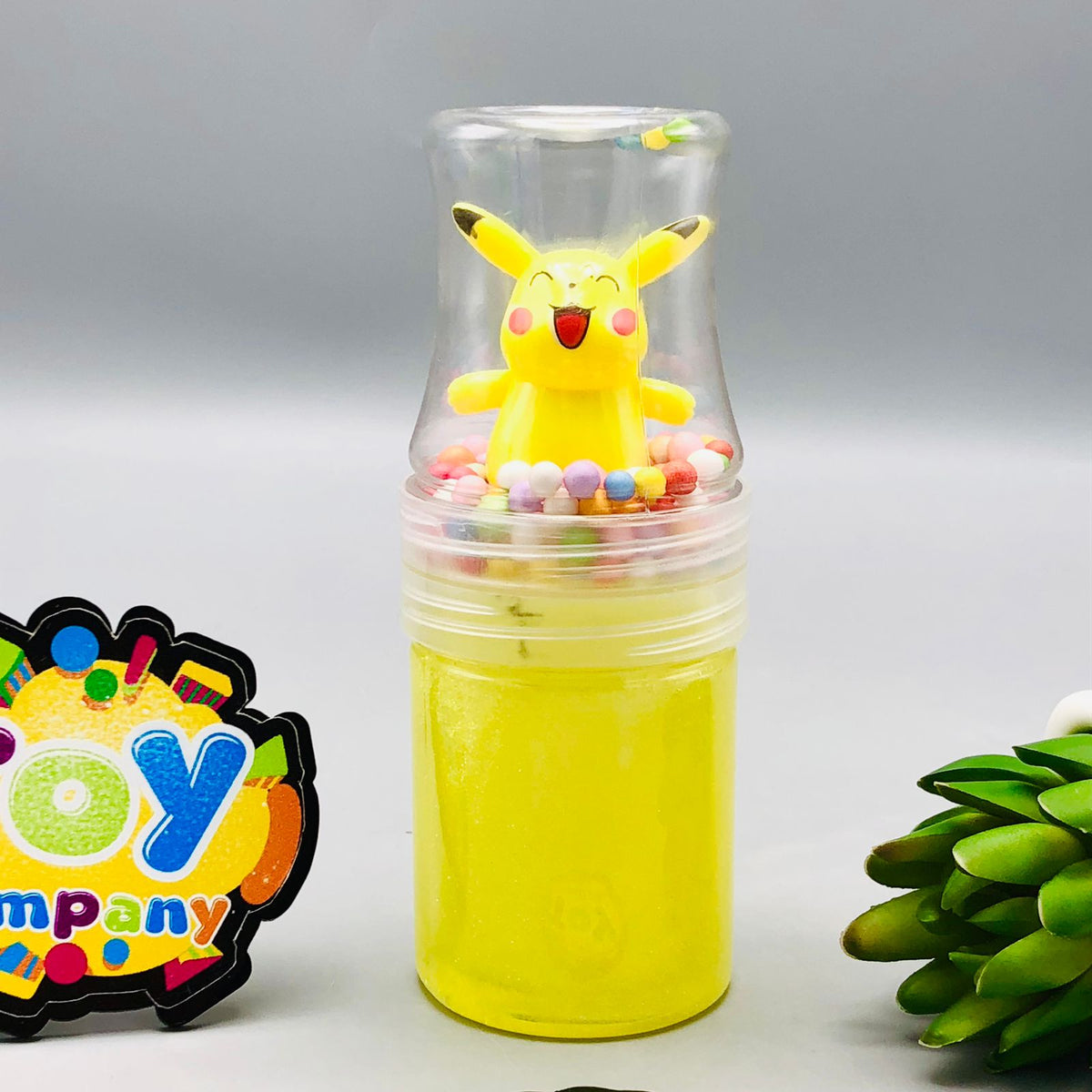 1Pc Mini Pokemon Crystal Slime Mud Bottle