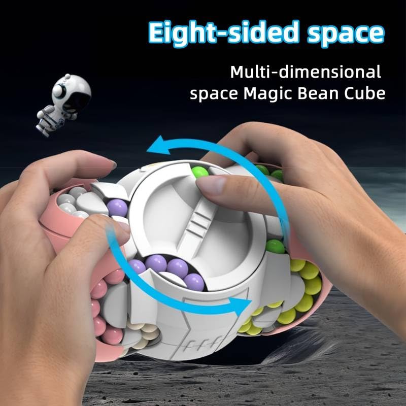 8 Sided Rotating UFO Magic Puzzle Cube