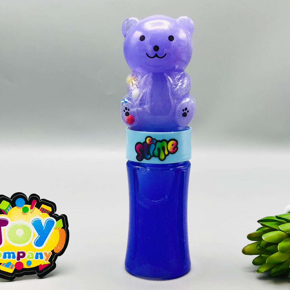 1Pc Bear Crystal Slime Mud Bottle