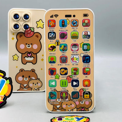 Kids Cartoon Themed Musical Puzzle Mobile Phone