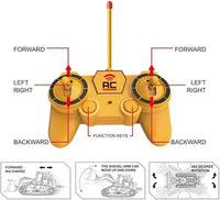 1:22 Remote Control Bulldozer With Lights