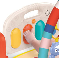 Huanger Baby Owl Piano Play Gym - Orange