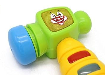 Musical Clown Hammer With Lights