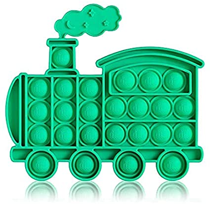 Push Pop It Bubble Fidget - Train Engine