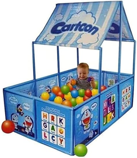 Kids Doraemon Ball Pit Tent House