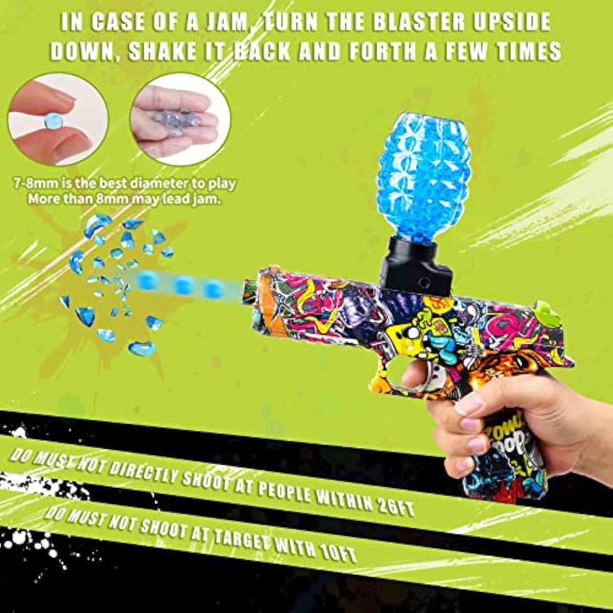 Rechargeable Gel Blaster Battlefield Gun