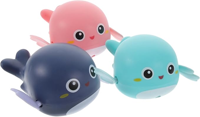 3Pcs Sea World Dolphin Bath Toy