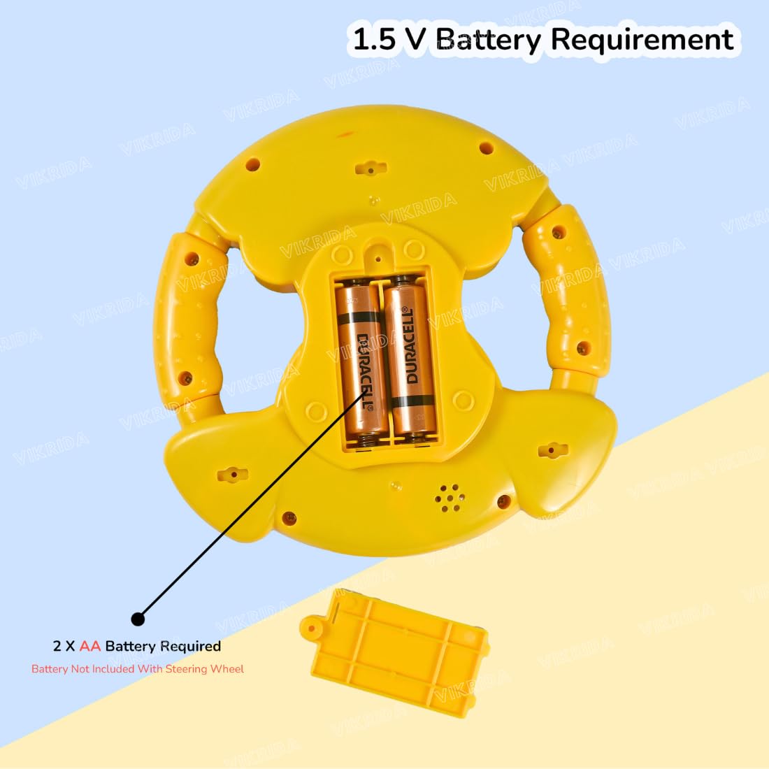 Multi-functional Battery Operated Mini Steering Wheel