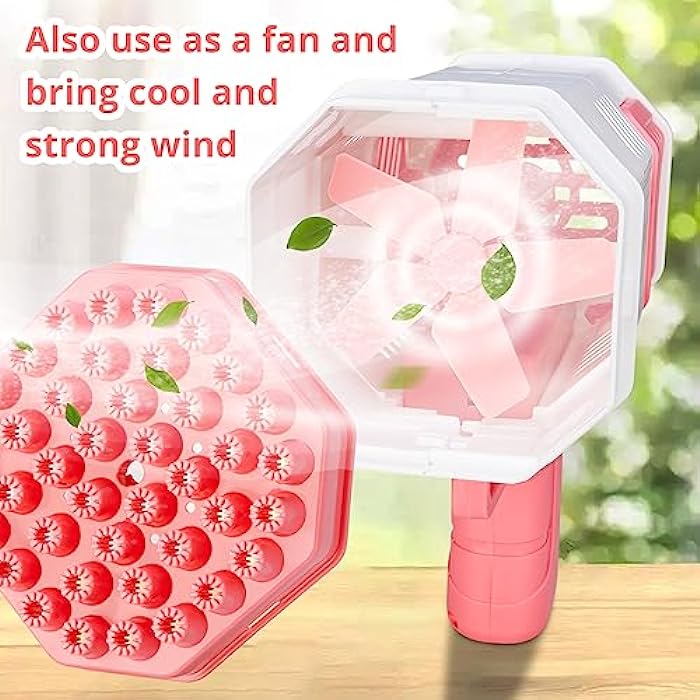 40 Holes Mini Space Rocket Bubble Gun