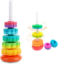 Montessori Rainbow Stacking Tower