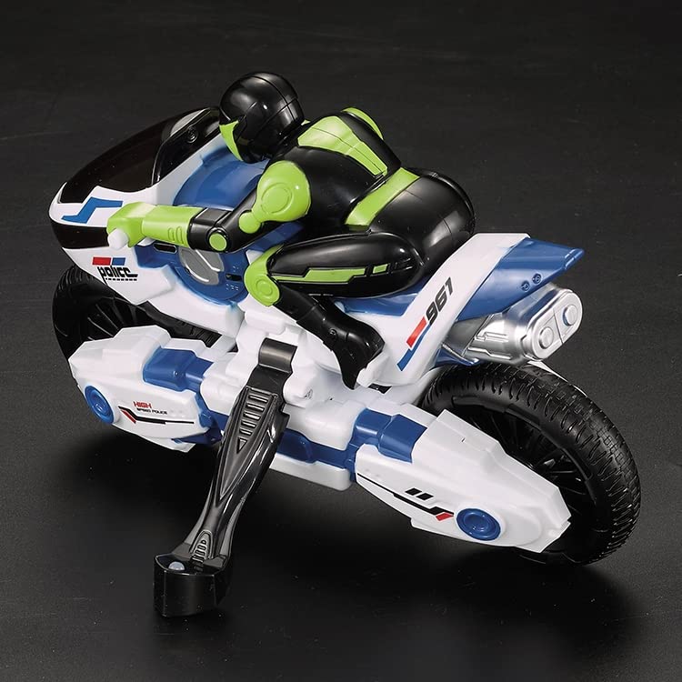 Remote Control Zenith Rotating Bike With Lights