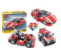 23in1 DIY Architect Super Speedster Bricks Set - 278+Pcs