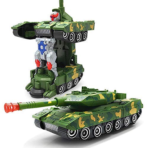 Deformation Combat Military Tank With Light & Sound