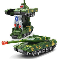 Deformation Combat Military Tank With Light & Sound