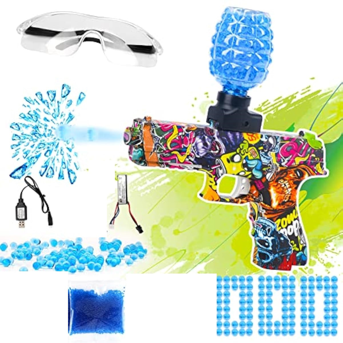 Rechargeable Gel Blaster Battlefield Gun