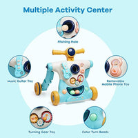 6in1 Multi-functional Baby Activity Musical Walker