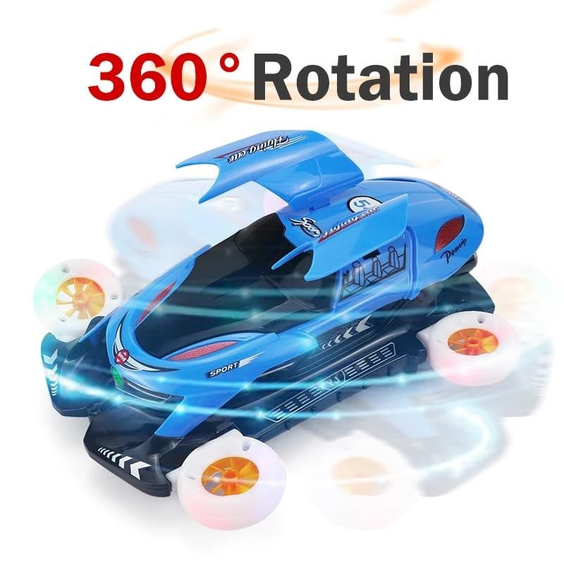 Electric Action Flying Car With Light & Sound