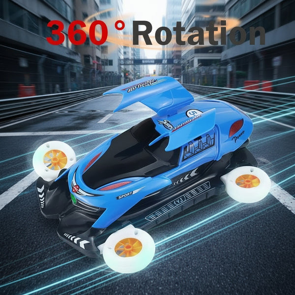 Electric Action Flying Car With Light & Sound