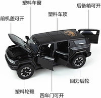1:32 Diecast Hummer SUV Convertible Model With Miniature