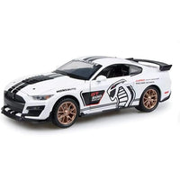 1:32 Diecast Ford Mustang Shelby GT500 With Acrylic Display Box - White