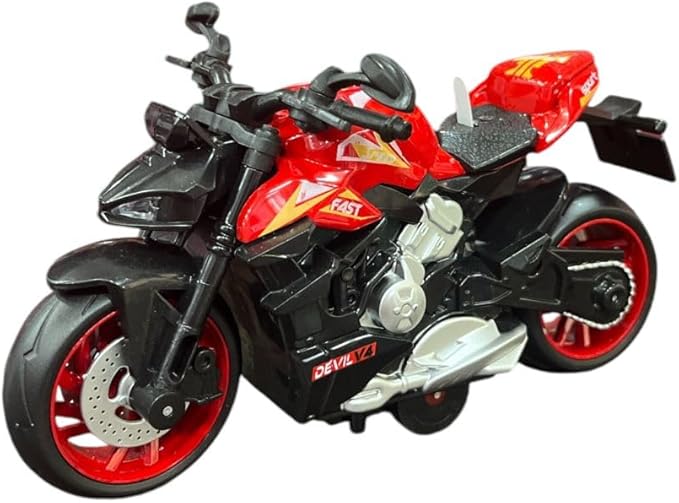 1:12 Diecast Mini Devil Racing Model Bike
