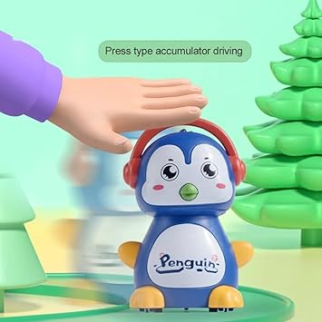 Press & Go Cute Pet Penguin - 1Pc