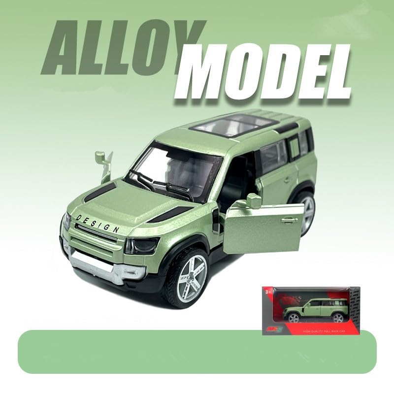 1:43 Diecast Defender Mini Model Jeep
